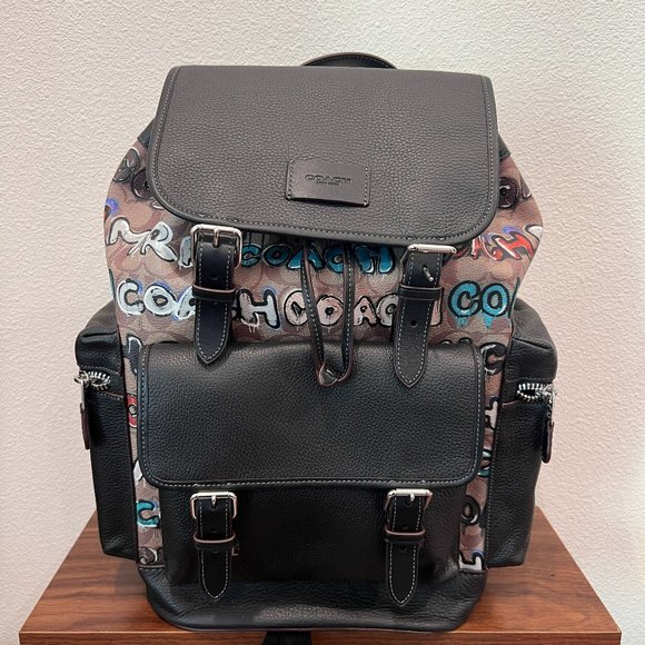 Coach X Mint + Serf Sprint Backpack In Signature Canvascl951